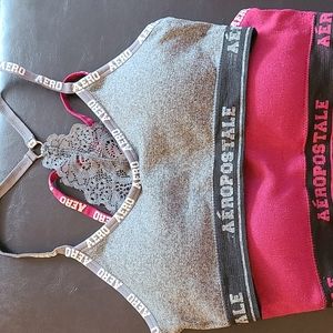 2 pk Aeropostale bralettes